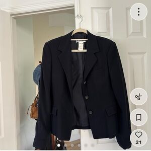 Jil Sander Elegant Black Blazer
